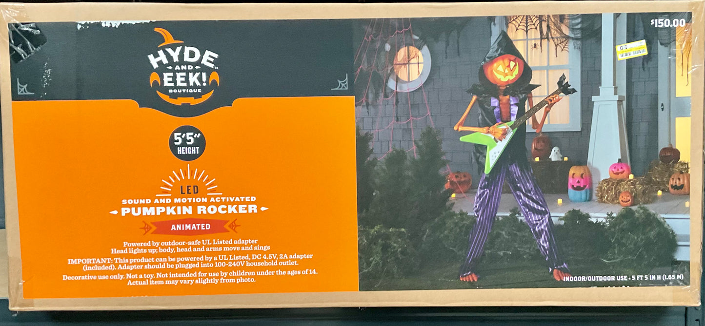 Hyde and Eek Pumpkin Rocker
