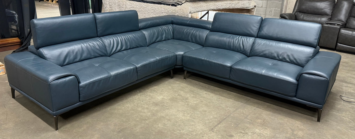 Abbyson Quinton Leather Couch