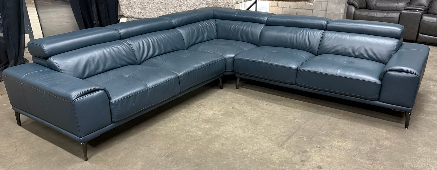 Abbyson Quinton Leather Couch